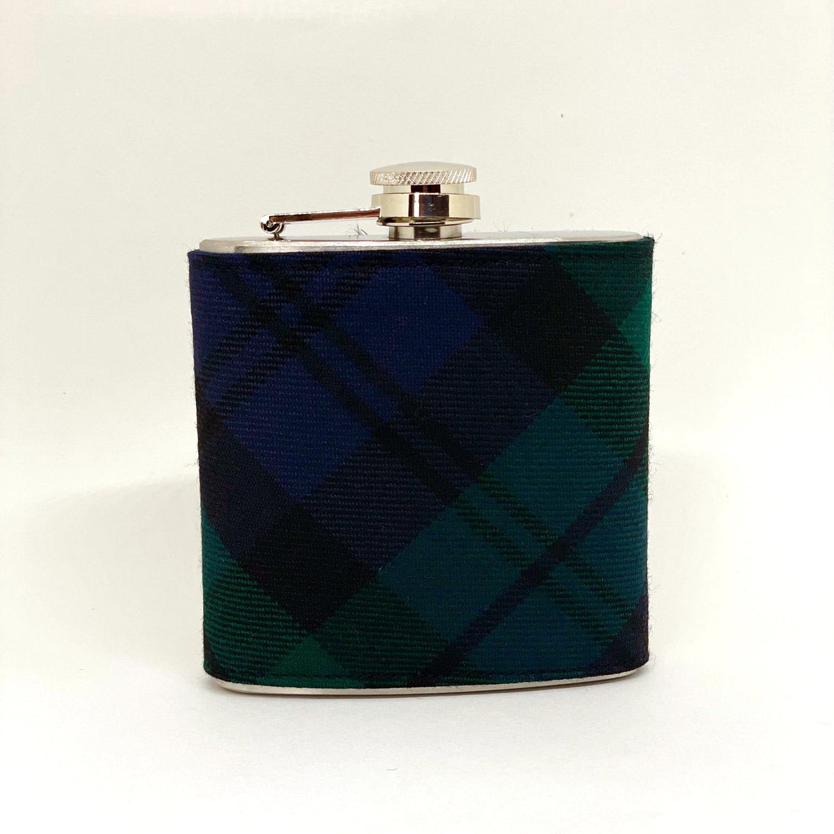 Tartan 6oz Hip Flask - Black Watch image 0