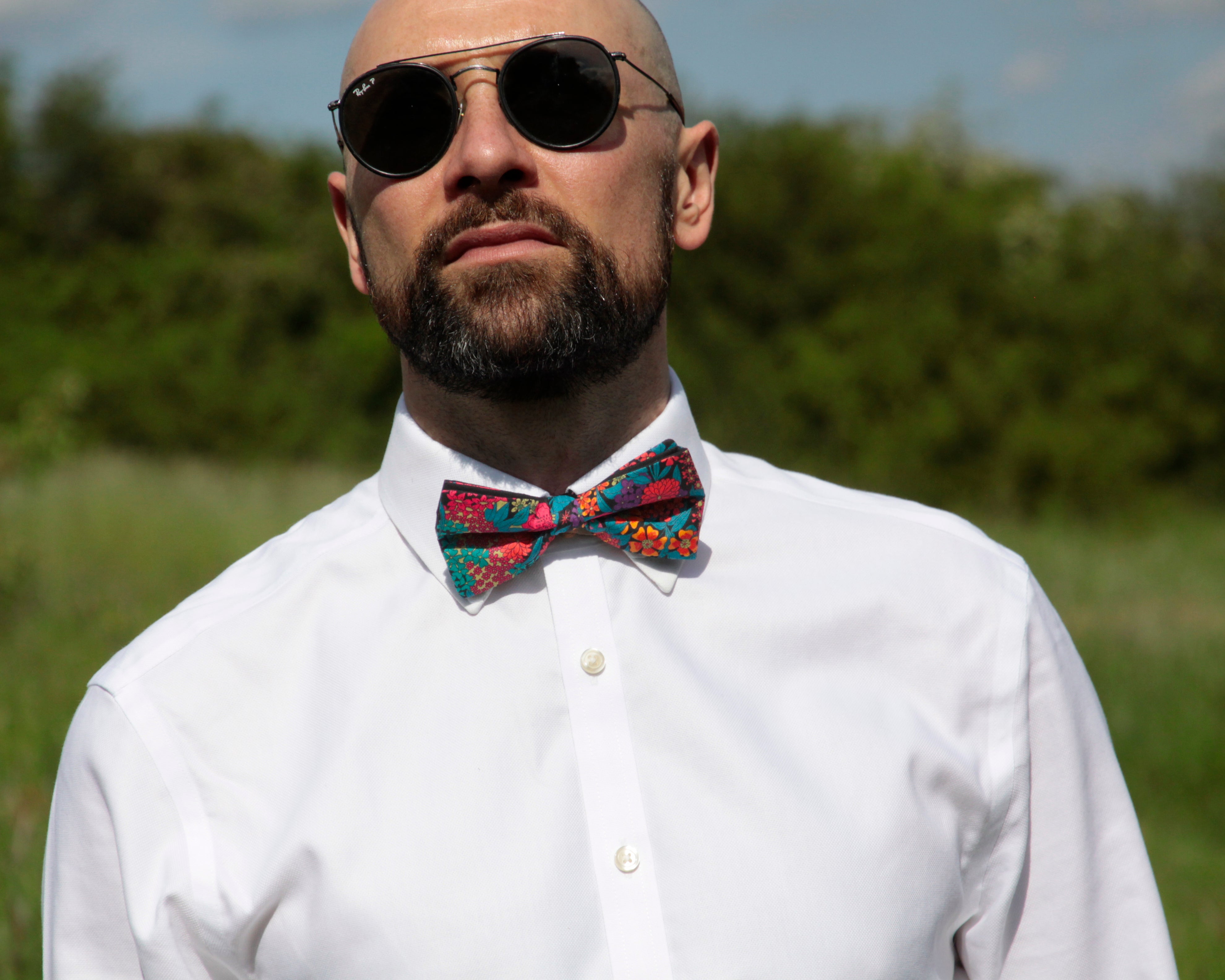 Ciara Bright Liberty Cotton Bow Tie