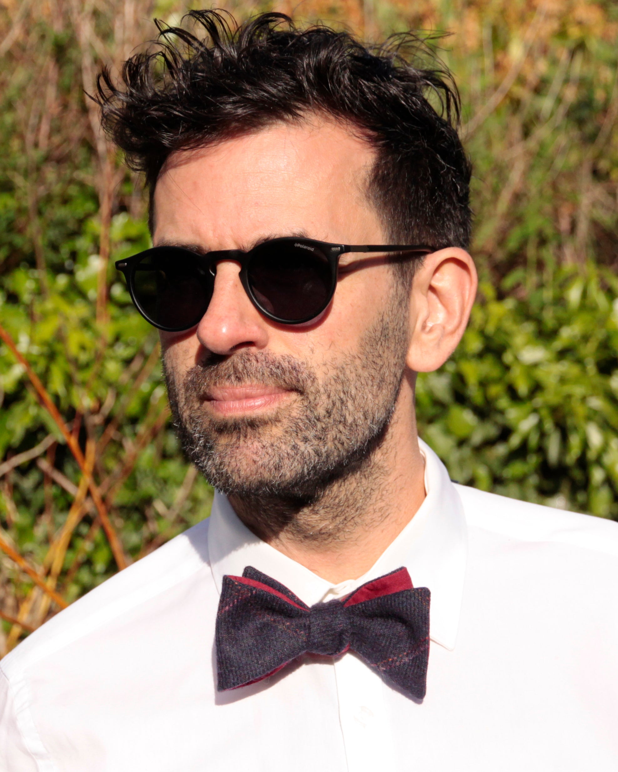 Jackdaw Tweed Bow Tie