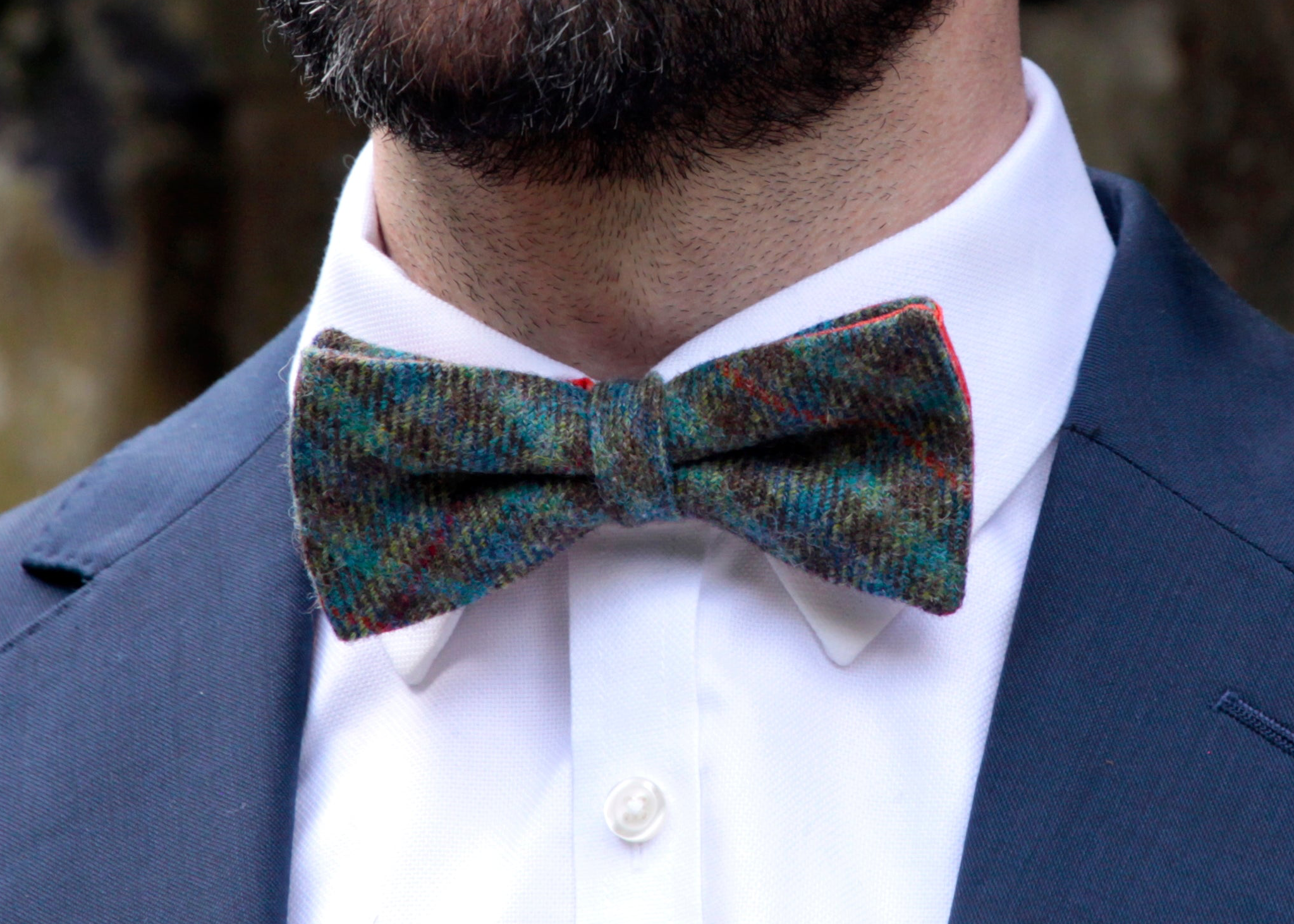 Sparrowhawk Tweed Bow Tie