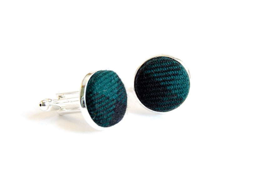 Black Watch Tartan Cufflinks image 0