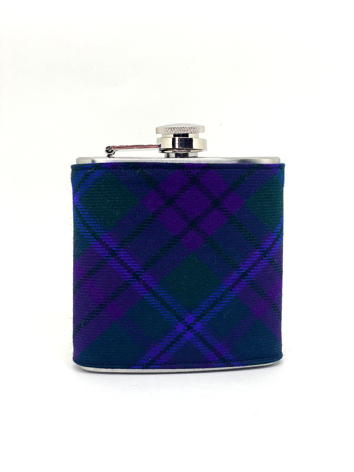 Tartan 6oz Hip Flask - Spirit of Scotland image 0