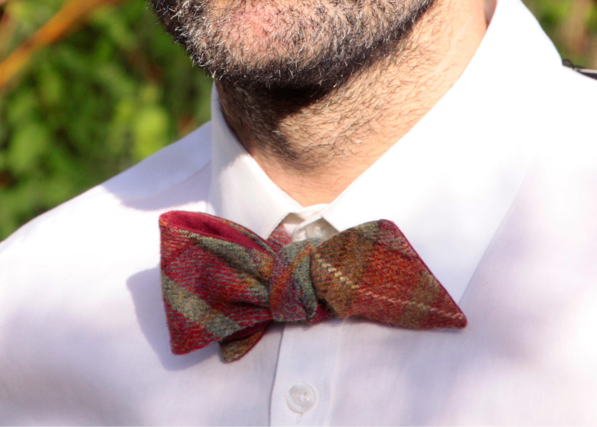 Autumn Tweed Bow Tie