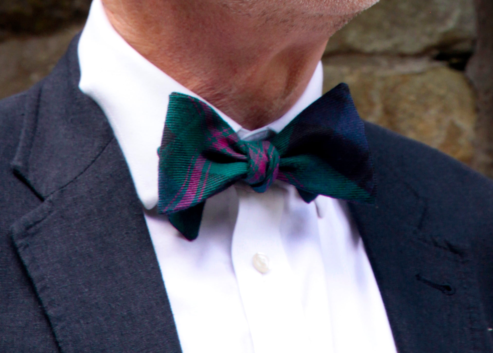 Baird Modern Tartan Bow Tie