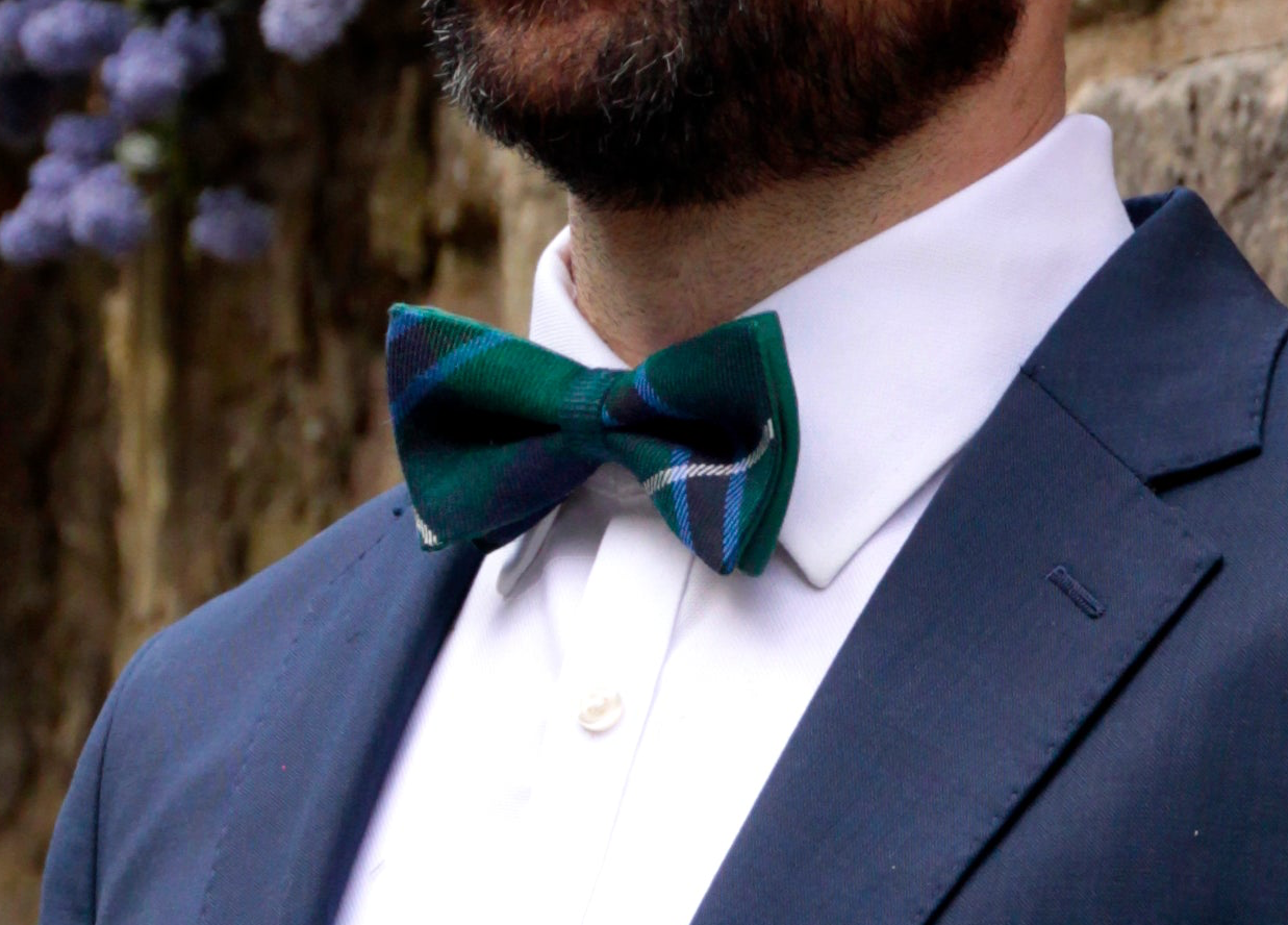 Douglas Modern Tartan Bow Tie
