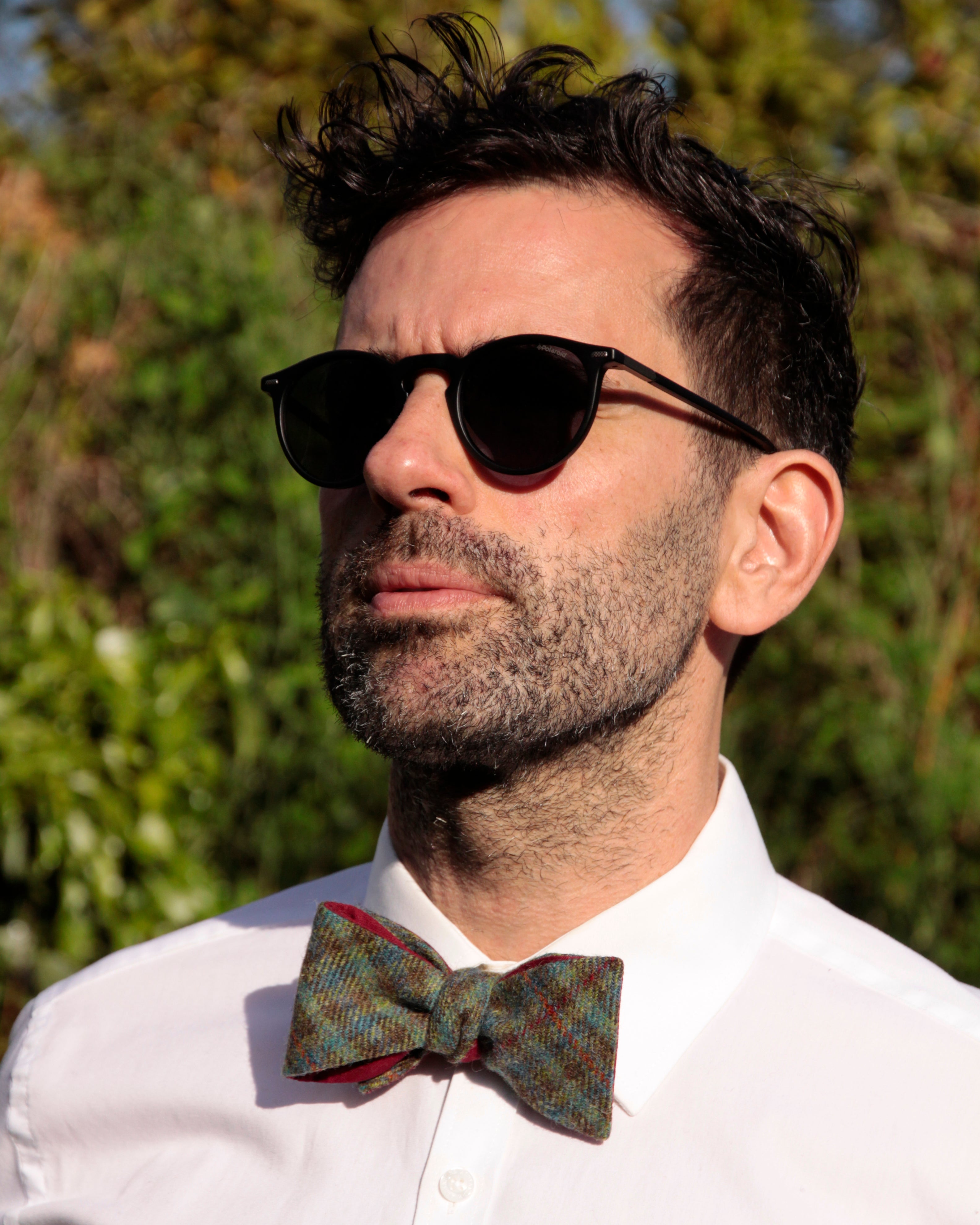 Sparrowhawk Tweed Bow Tie
