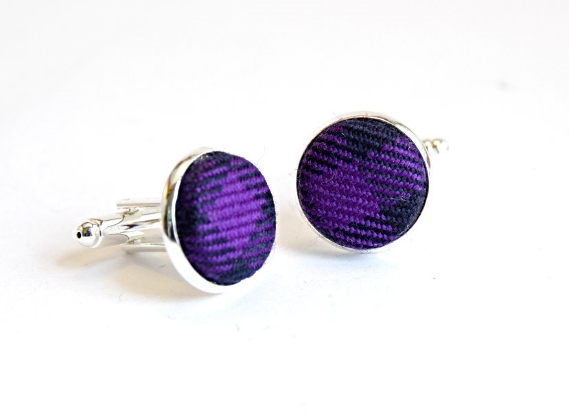 Spirit of Scotland Tartan Cufflinks image 0