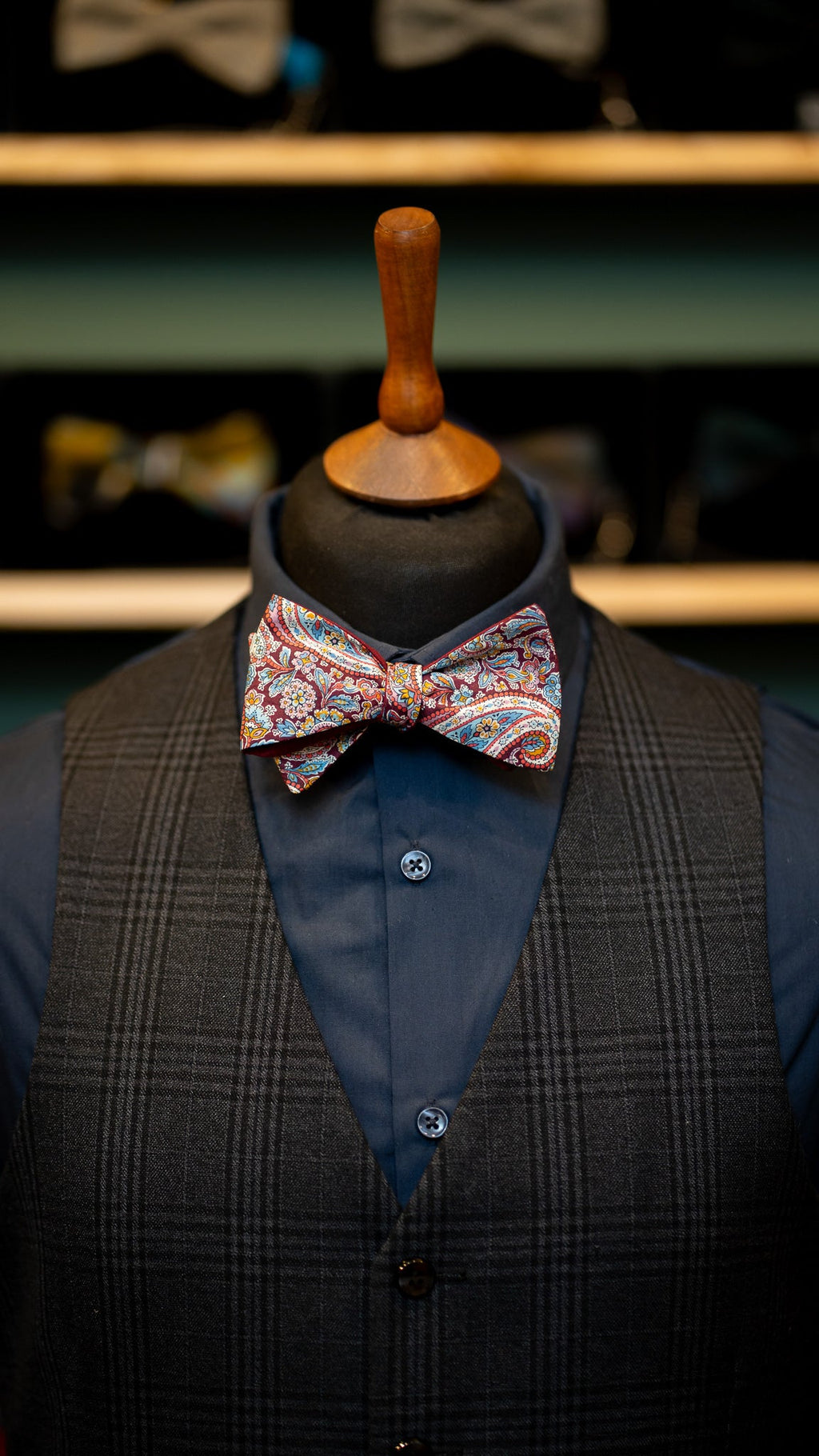 Red Paisley Liberty Cotton Full Set