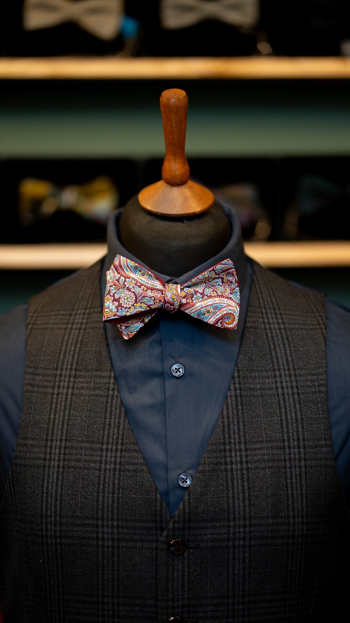Red Paisley Liberty Cotton Full Set