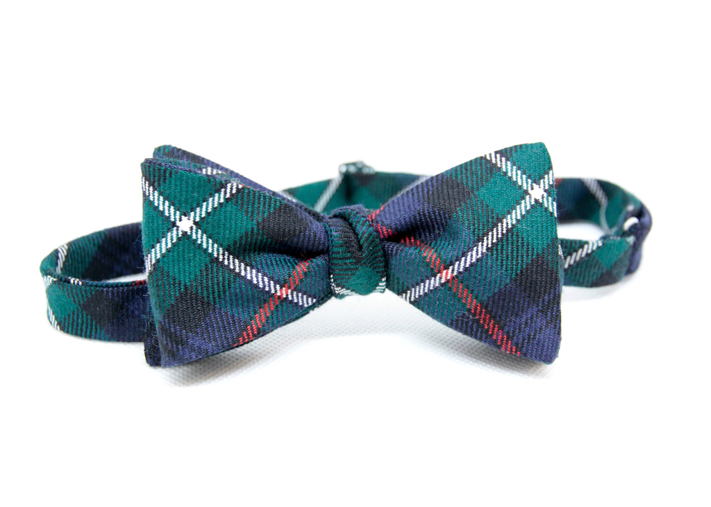Mackenzie Modern Tartan Bow Tie