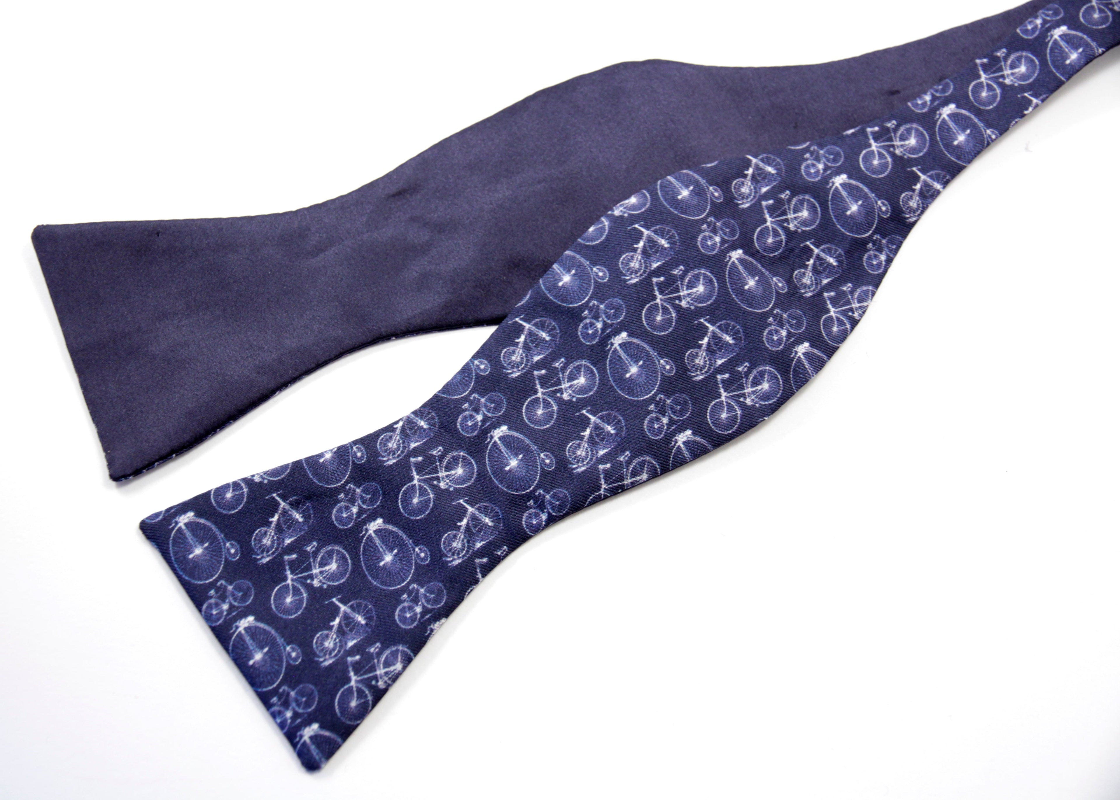 Bicycles Silk Bow Tie