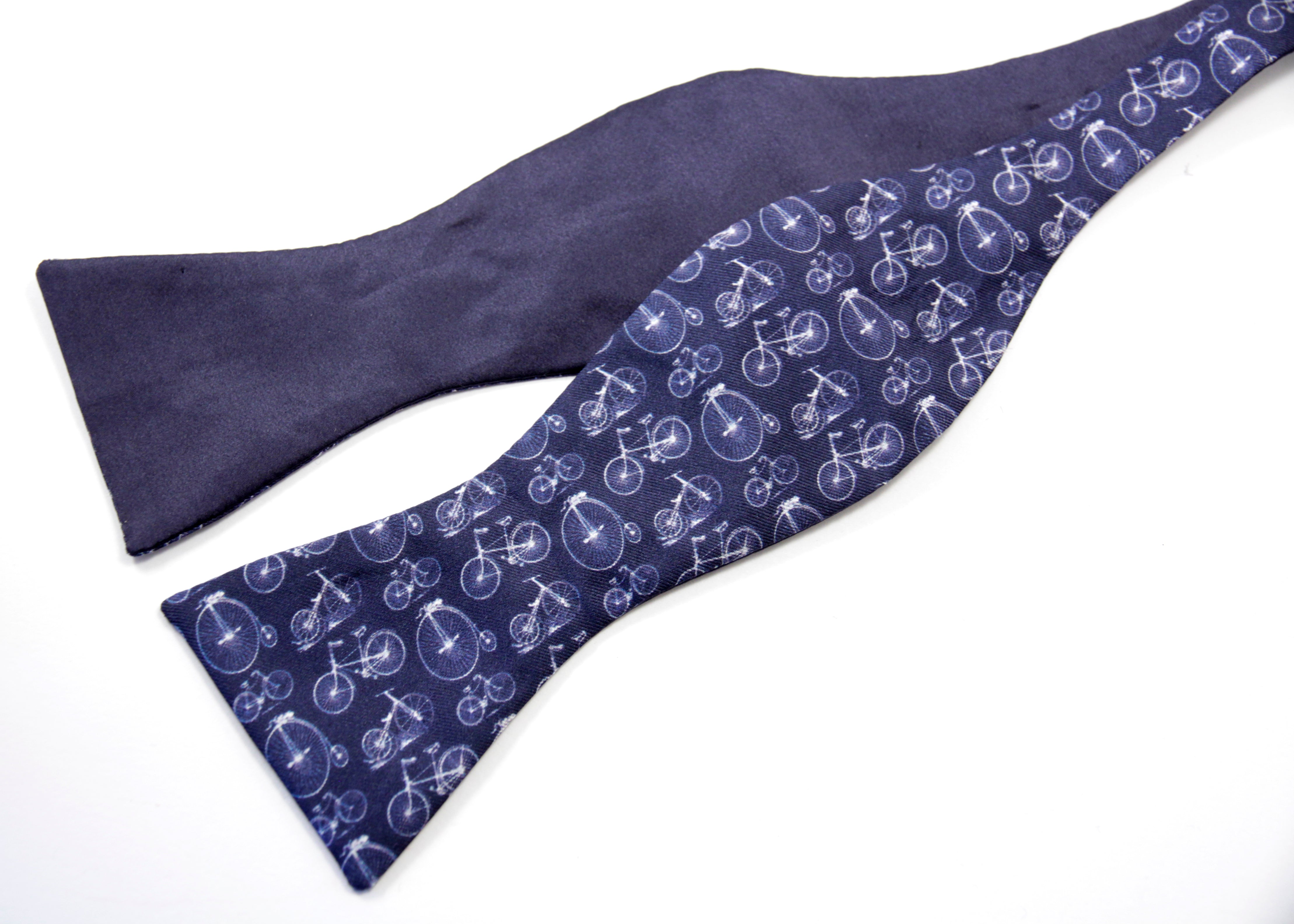 Bicycles Silk Bow Tie