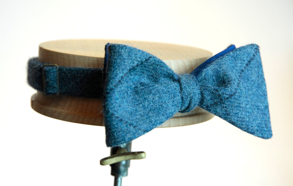 Flintstone Tweed Bow Tie